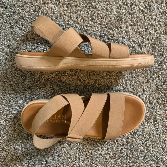 Brown Italian Leather Sandals NWOT Mila Paoli | Shoes | Nwot Mila Paoli Womens Italian Leather  main image 4